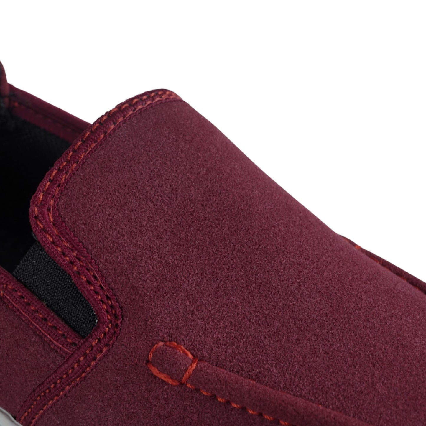 Women's Maroon Soft Suede Loafer