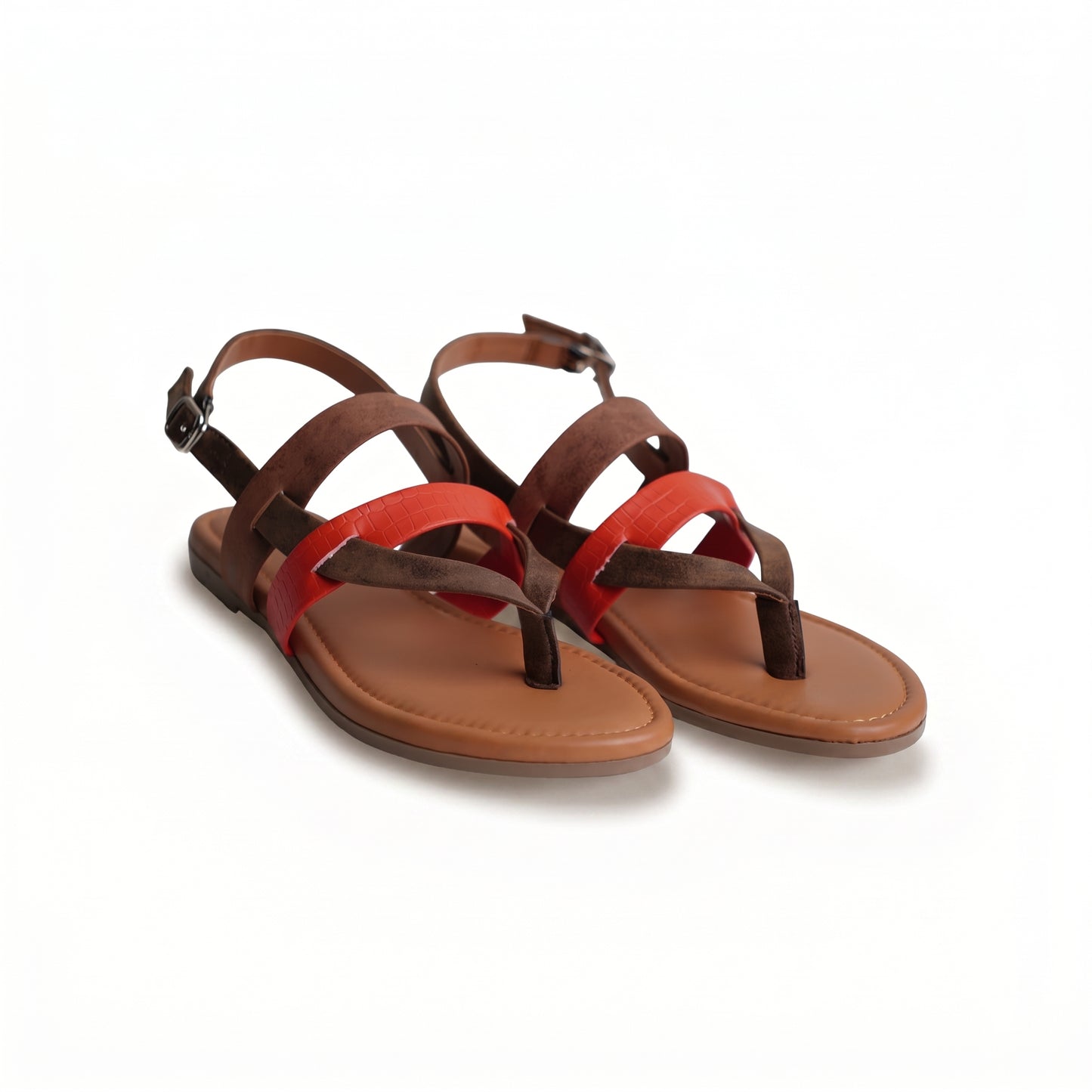 Women's Brown & Coral Breeze Sandal