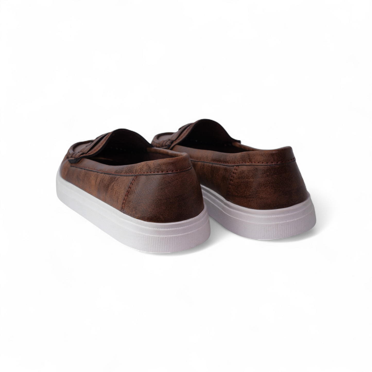 Classic Brown Slip-On Loafers