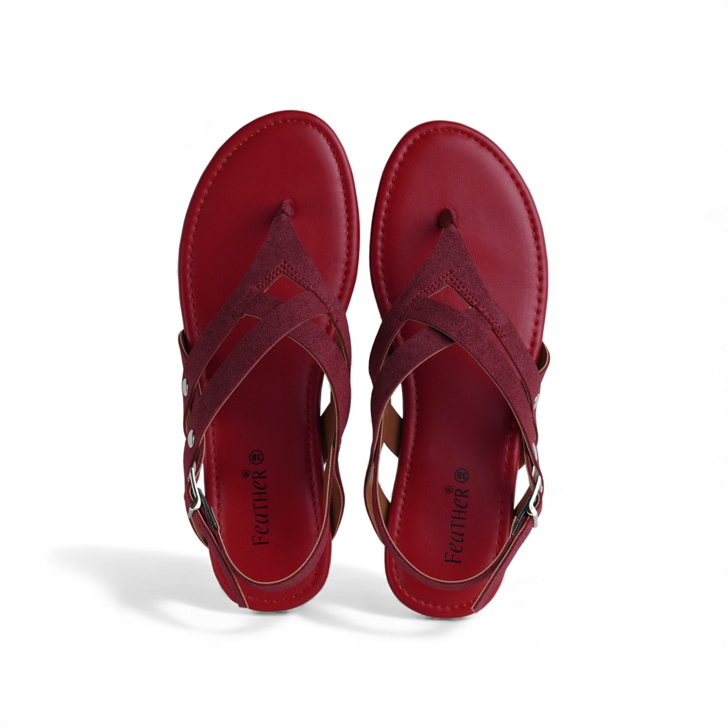 Breeze Sandal - Maroon