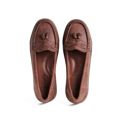 Cloud Tassel - Camel (Brown Base)