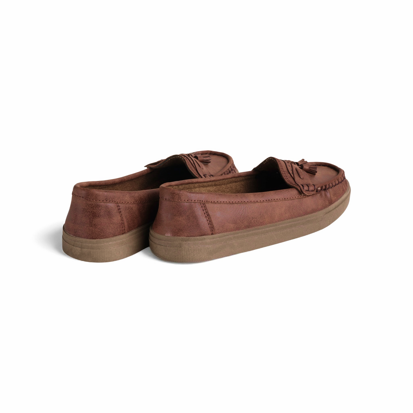 Women's Brown Cloud Tassel Loafer | Caramel Sole