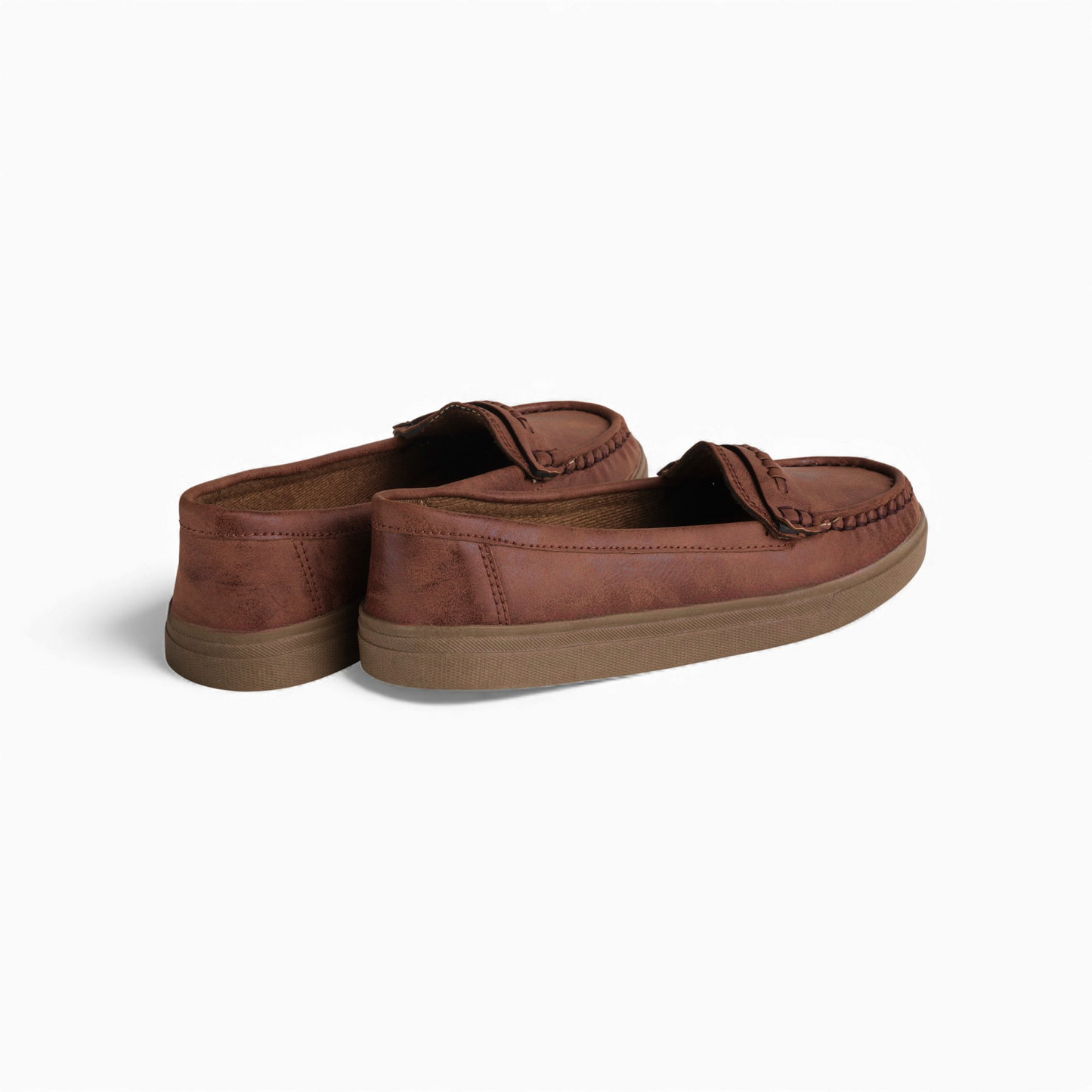 Women's Brown Comfort Loafer | Caramel Sole