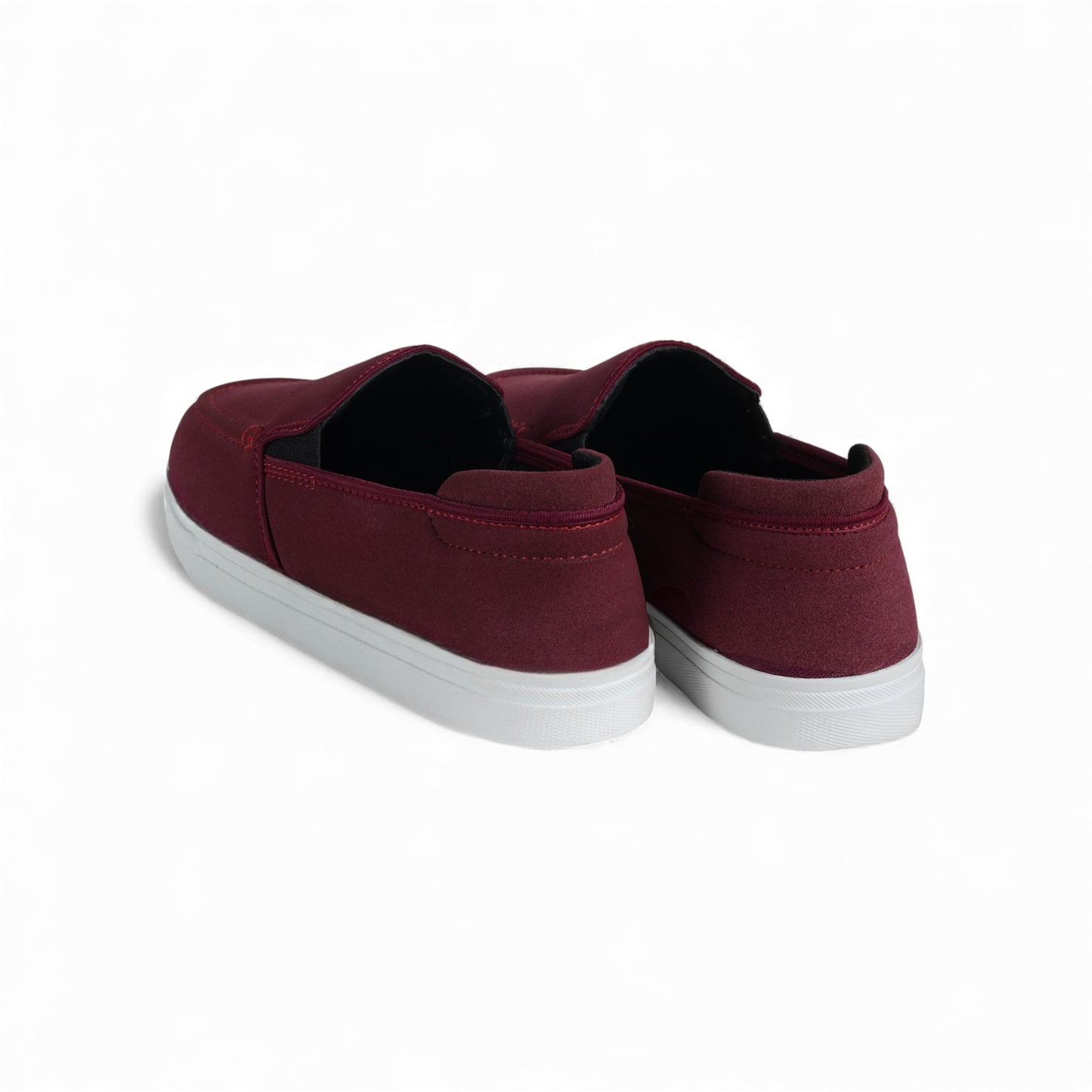 Women's Maroon Soft Suede Loafer