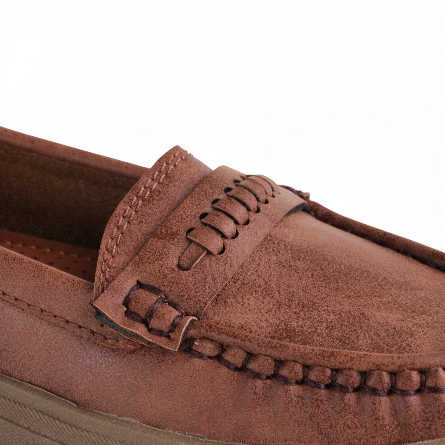 Comfort Loafer - Camel (Brown Base)