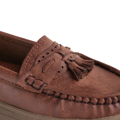 Cloud Tassel - Camel (Brown Base)