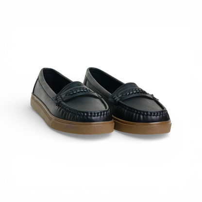 Comfort Loafer - Black (Brown Base)