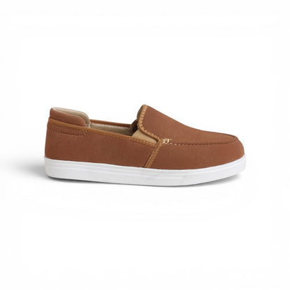 Women's Camel Soft Suede Loafer