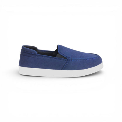 Women's Deep Blue Soft Suede Loafer