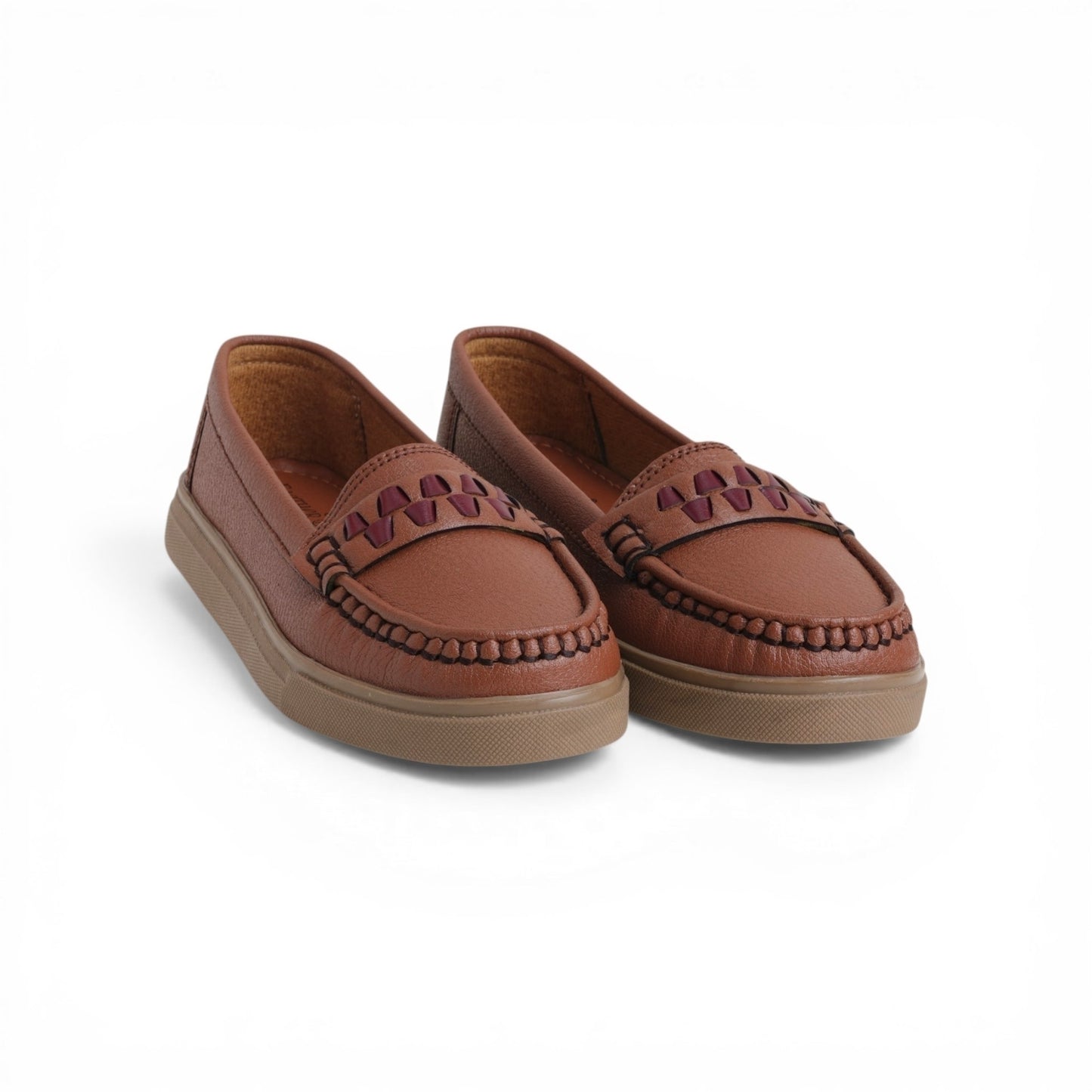 Women's Caramel Accent Loafer | Caramel Sole