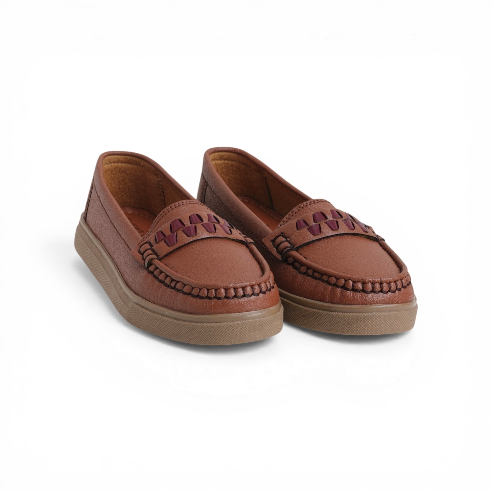 Women's Caramel Accent Loafer | Caramel Sole