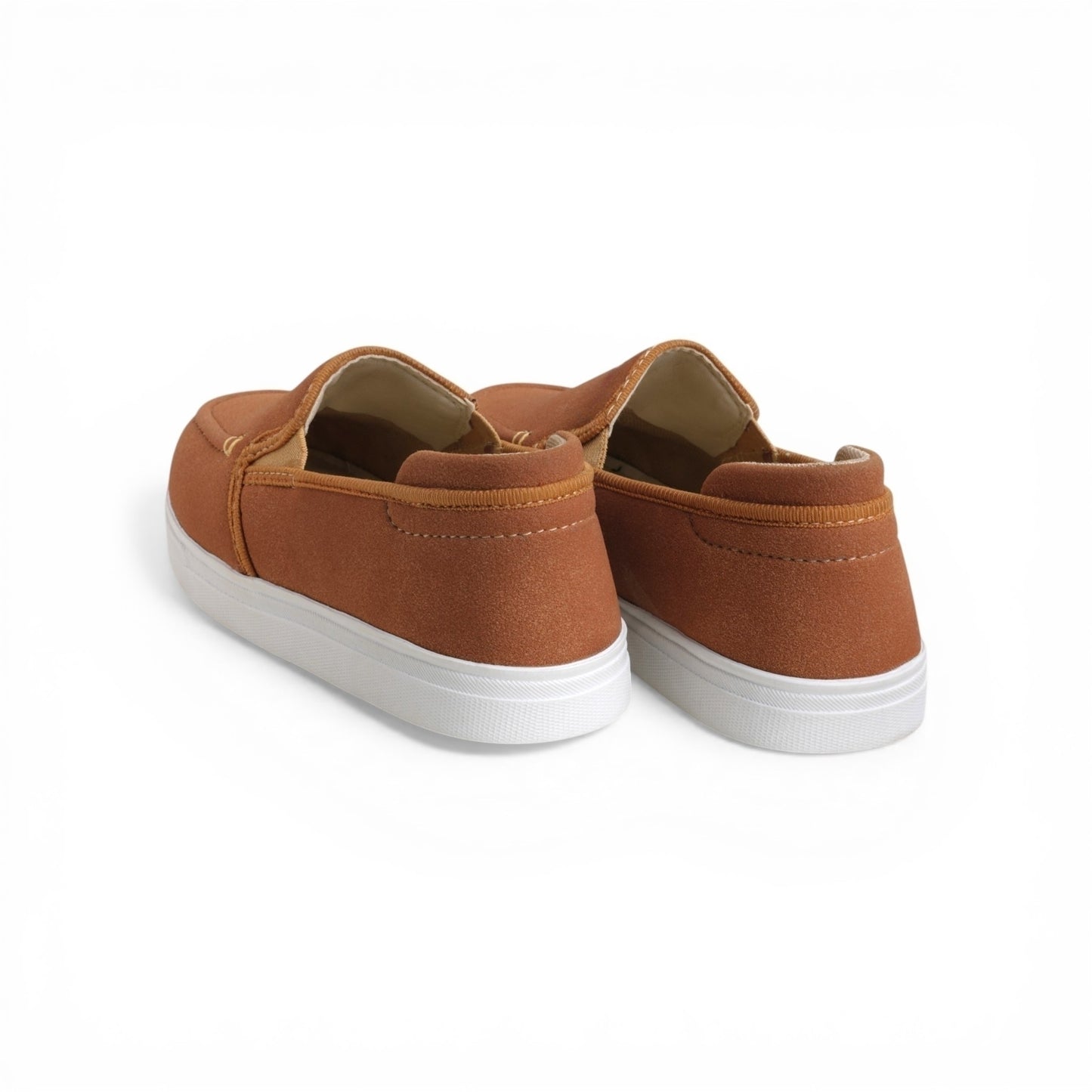 Women's Camel Soft Suede Loafer