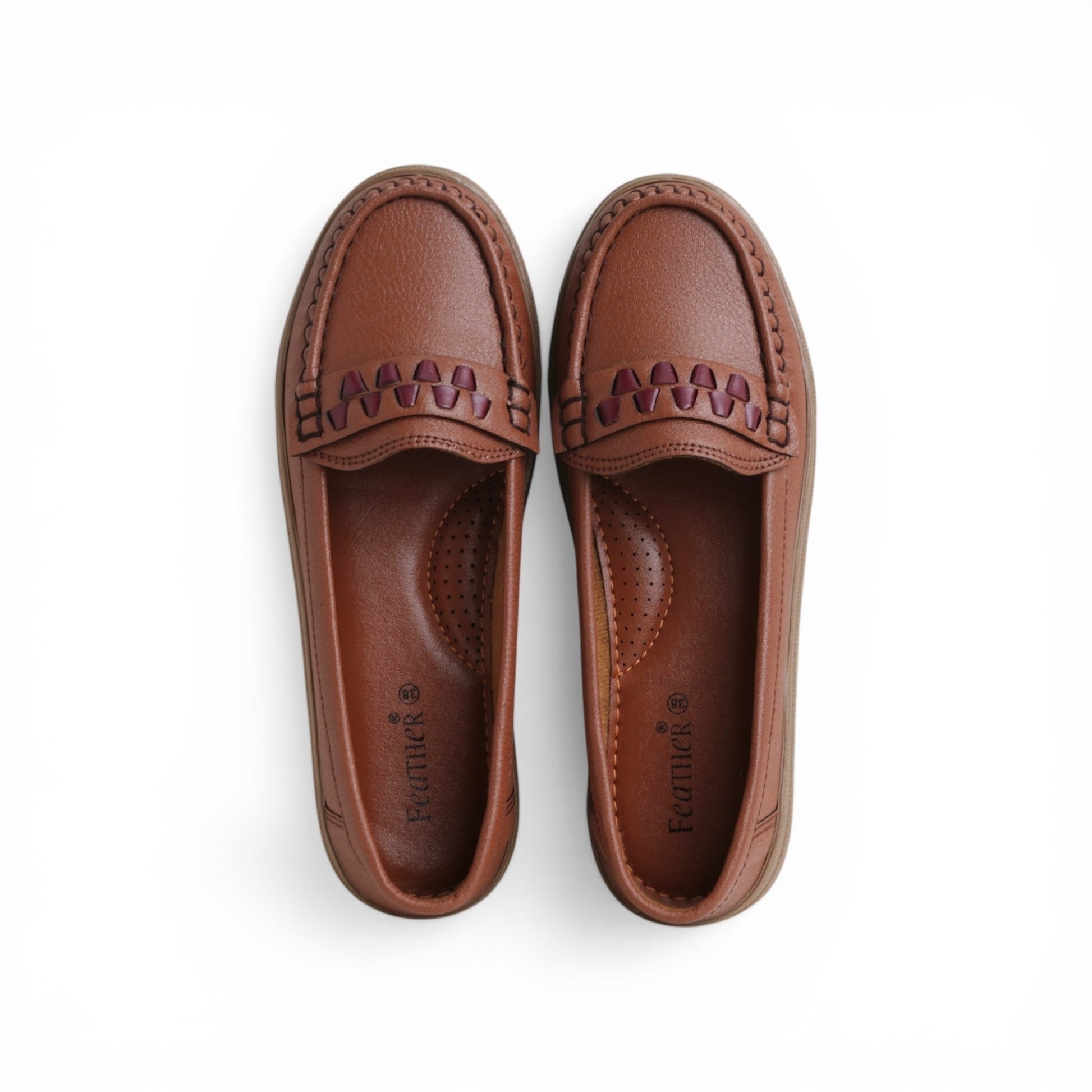 Women's Caramel Accent Loafer | Caramel Sole