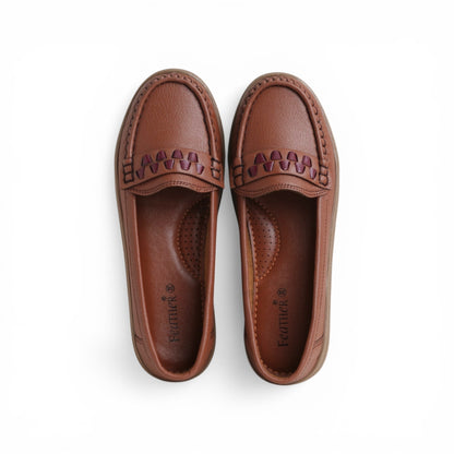 Women's Caramel Accent Loafer | Caramel Sole
