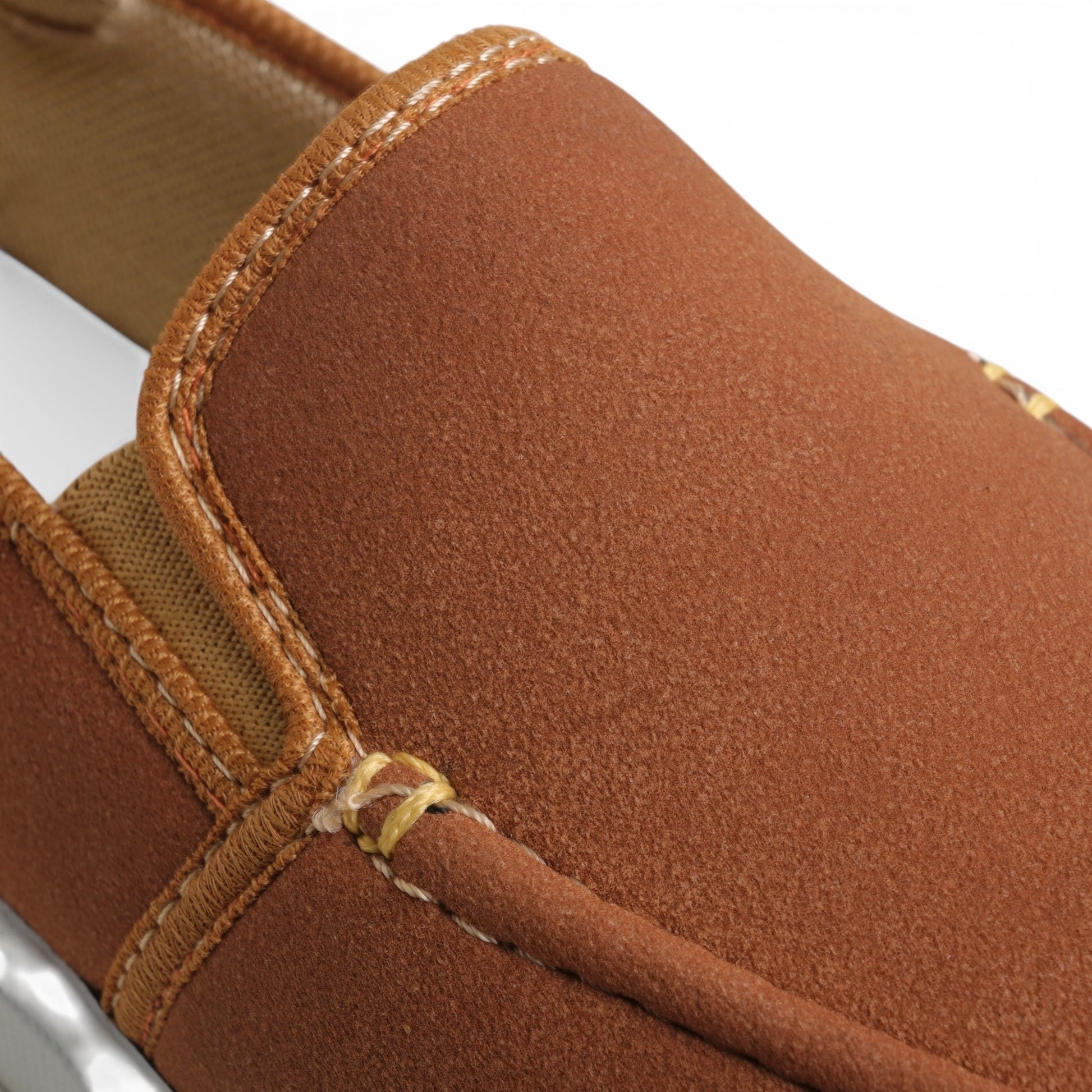 Women's Camel Soft Suede Loafer
