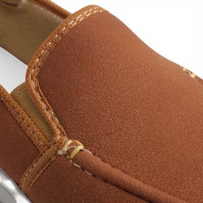 Women's Camel Soft Suede Loafer