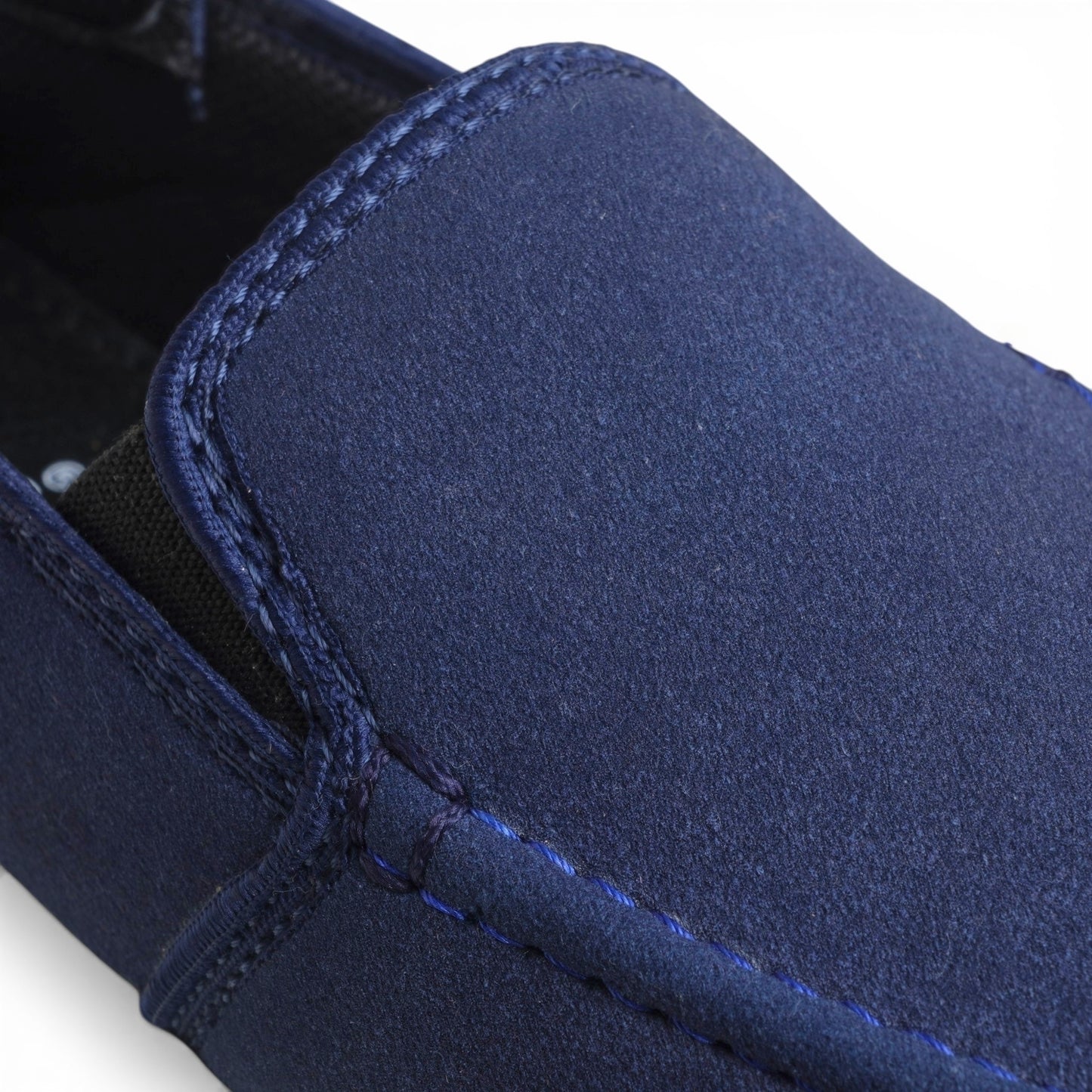 Women's Deep Blue Soft Suede Loafer