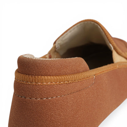Women's Camel Soft Suede Loafer