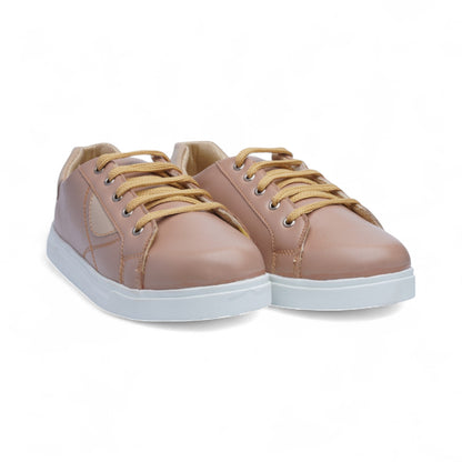 Skin Color Casual Sneakers