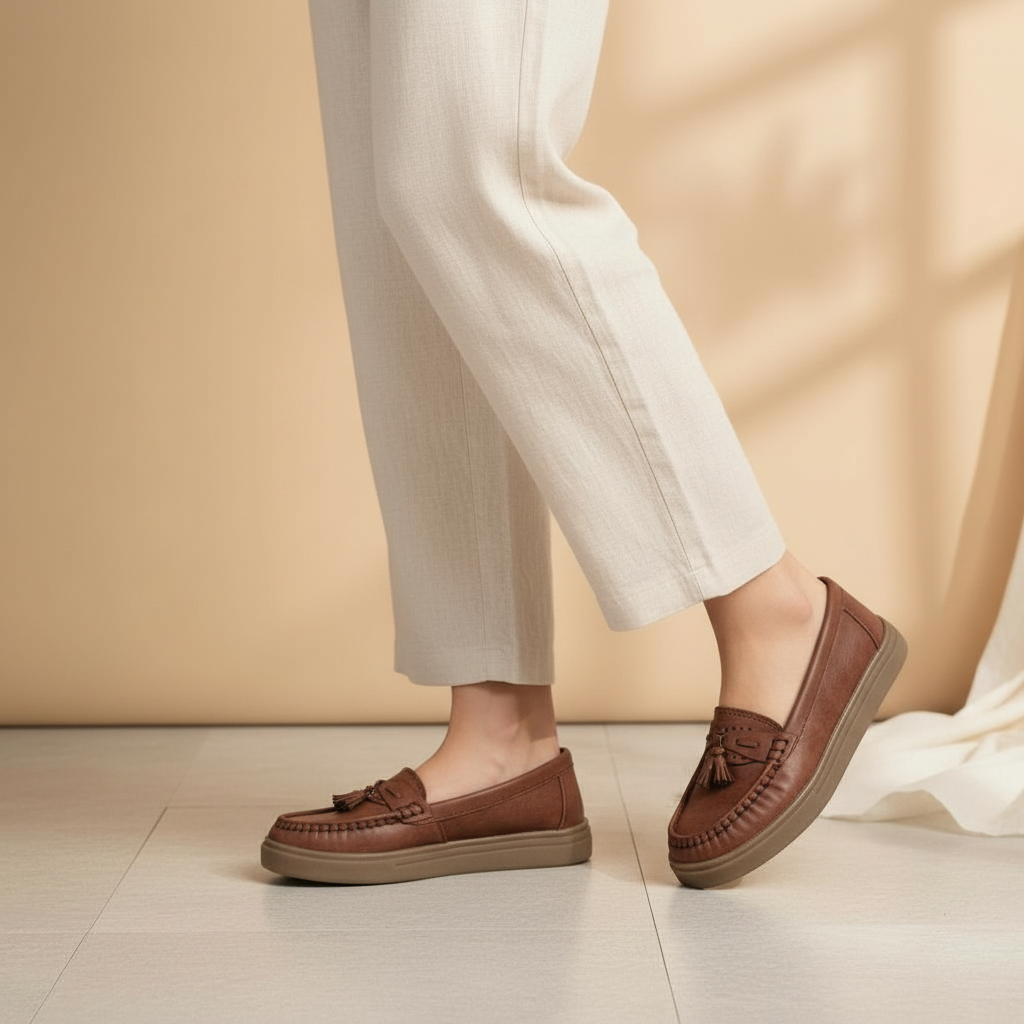 Cloud Tassel - Camel (Brown Base)