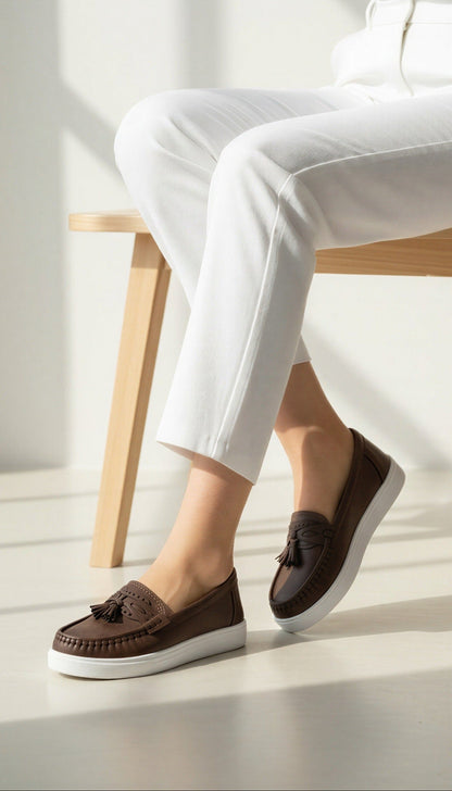 Cloud Tassel - Coffee