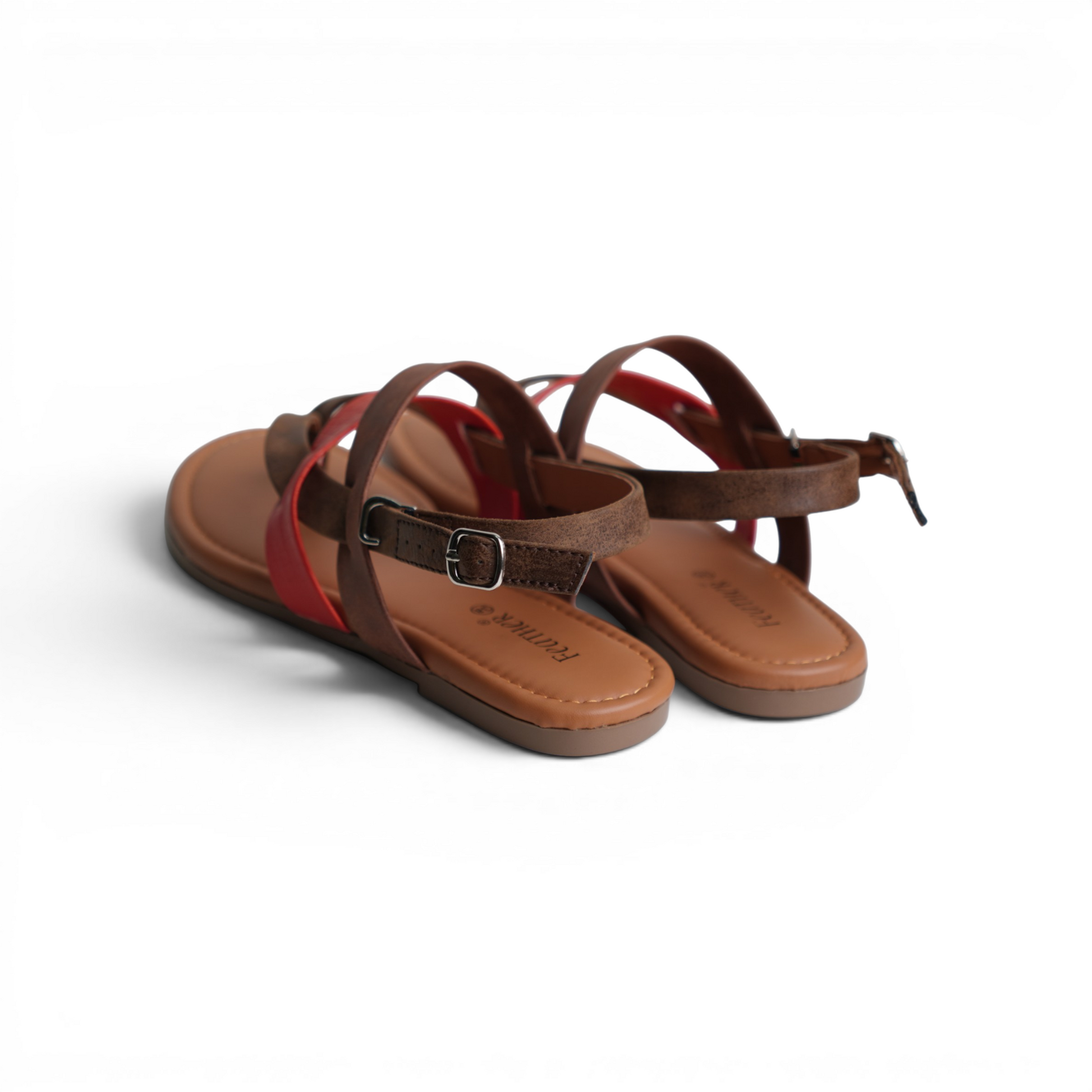 Women's Brown & Coral Breeze Sandal