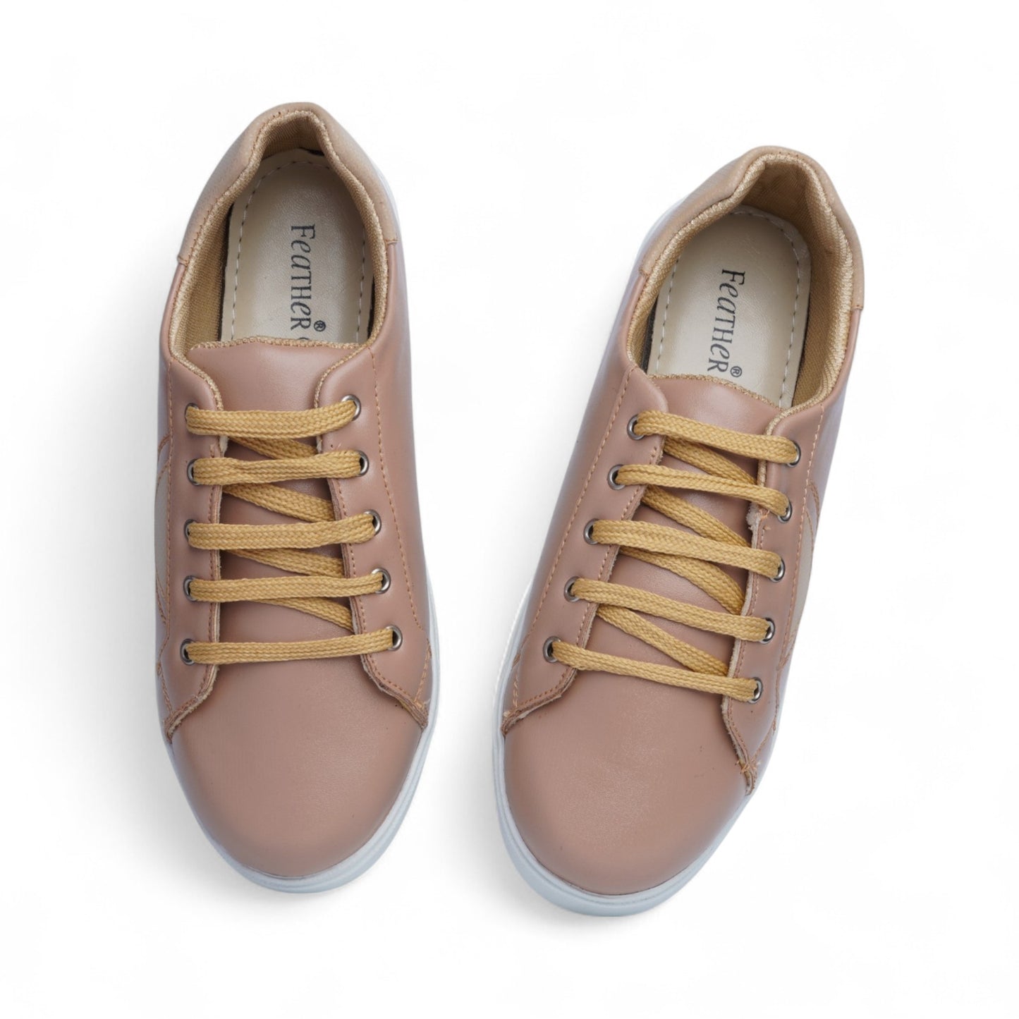 Skin Color Casual Sneakers